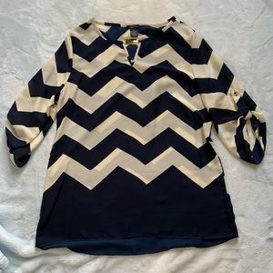 Charming Charlie chiffon blouse